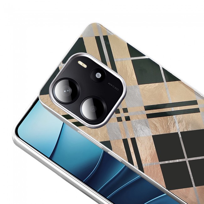 Xiaomi Redmi Note 14 5G Kılıf Desenli Zore Mep Kapak