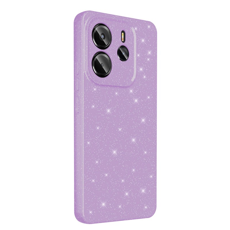 Bal-z Xiaomi Redmi Note 14 5G Kılıf Kamera Korumalı Simli Lüks Zore Koton Kapak