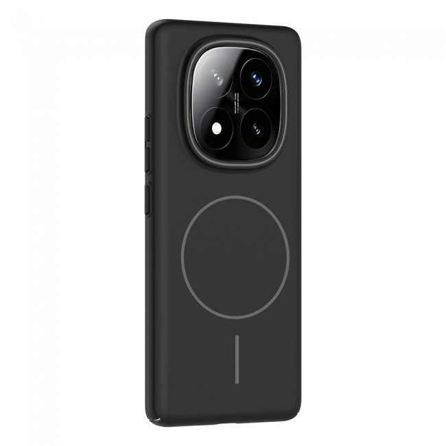 Xiaomi Redmi Note 14 Pro 4G Kılıf M-safe Şarj Özellikli Zore Ruby Sert Kapak