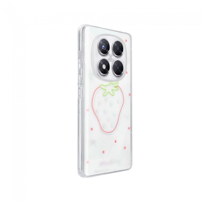 Xiaomi Redmi Note 14 Pro 4G Kılıf Şeffaf Figürlü Zore Folk Sert Kapak Xiaomi Redmi Note 14 Pro 4G Kılıf Şeffaf Figürlü Zore Folk Sert Kapak