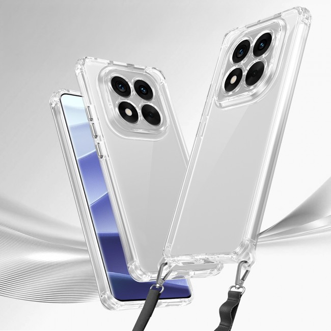 Xiaomi Redmi Note 14 Pro 5G Kılıf Airbagli Takılabilir Askı Aparatlı Zore Snap Silikon Kapak Xiaomi Redmi Note 14 Pro 5G Kılıf Airbagli Takılabilir Askı Aparatlı Zore Snap Silikon Kapak