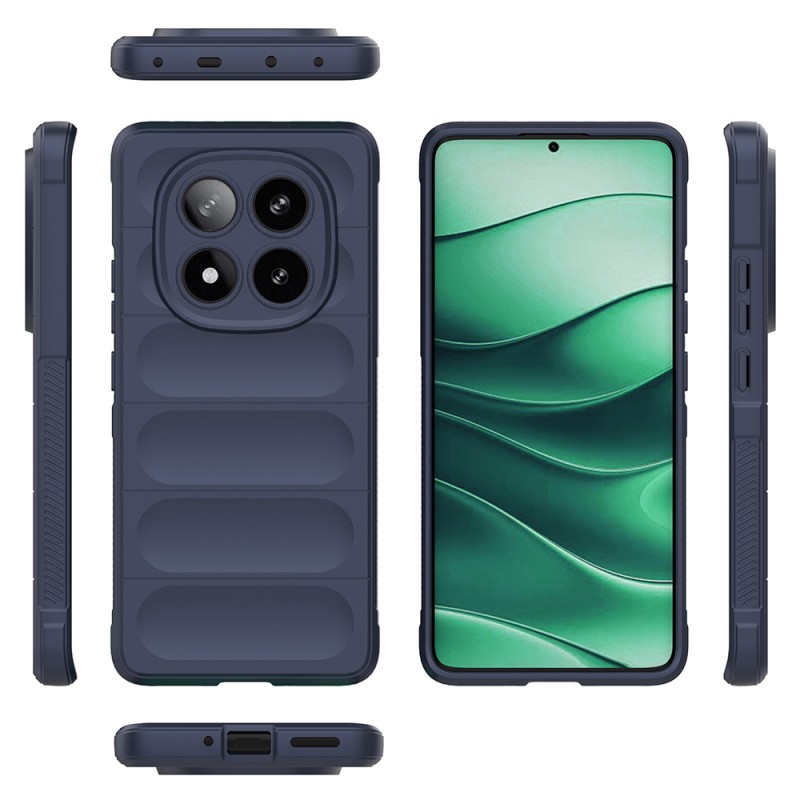 Bal-z Xiaomi Redmi Note 14 Pro 5G Kılıf Esnek TPU Oyuklu Arka Yüzey Tasarımlı  Etnik Silikon Kapak