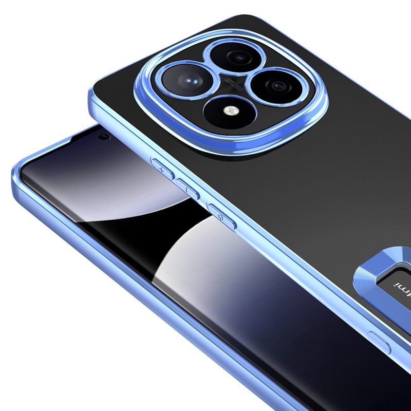 Bal-z Xiaomi Redmi Note 14 Pro 5G Kılıf Kamera Korumalı Logo Gösteren  Omega Kapak