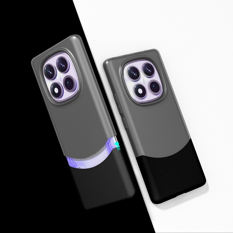 Bal-z Xiaomi Redmi Note 14 Pro 5G Kılıf Mıknatıslı Zore Duble Kapak