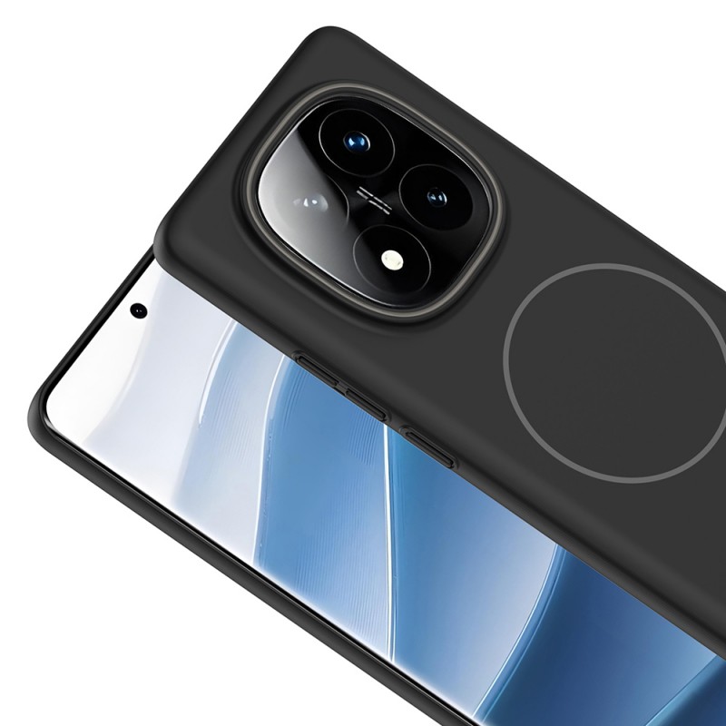 Bal-z Xiaomi Redmi Note 14 Pro Plus Kılıf M-safe Şarj Özellikli Zore Ruby Sert Kapak