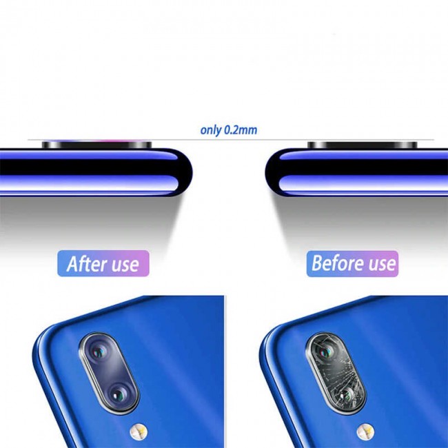 Xiaomi Redmi Note 7 Zore Nano Kamera Koruyucu Xiaomi Redmi Note 7 Zore Nano Kamera Koruyucu