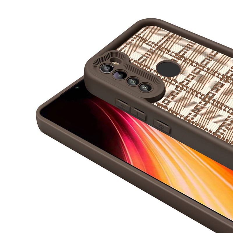 Bal-z Xiaomi Redmi Note 8 Kılıf Kamera Korumalı Baskılı Arka Yüzey  Klas Kapak