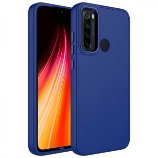Xiaomi Redmi Note 8 Kılıf Metal Çerçeve ve Buton Tasarımlı Silikon Zore Luna Kapak Xiaomi Redmi Note 8 Kılıf Metal Çerçeve ve Buton Tasarımlı Silikon Zore Luna Kapak