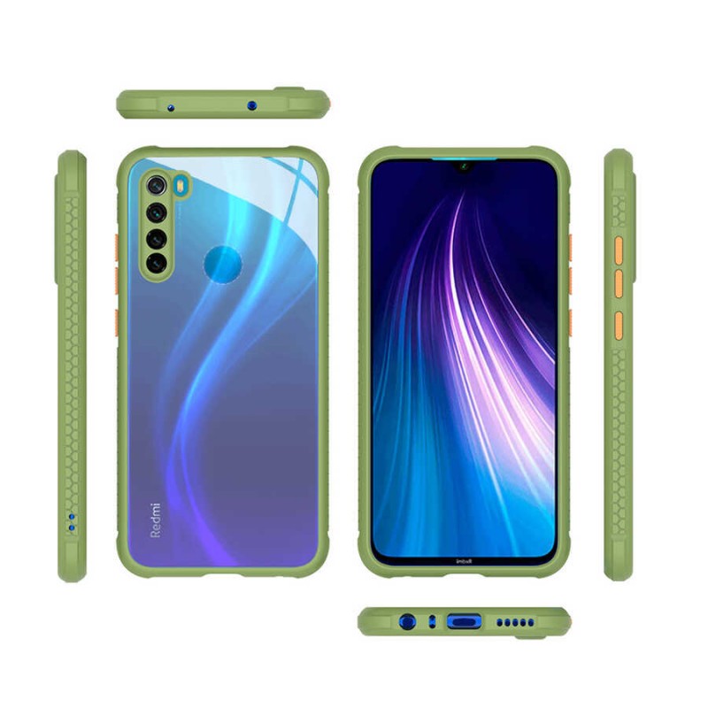 Bal-z Xiaomi Redmi Note 8 Kılıf ​​ Kaff Kapak