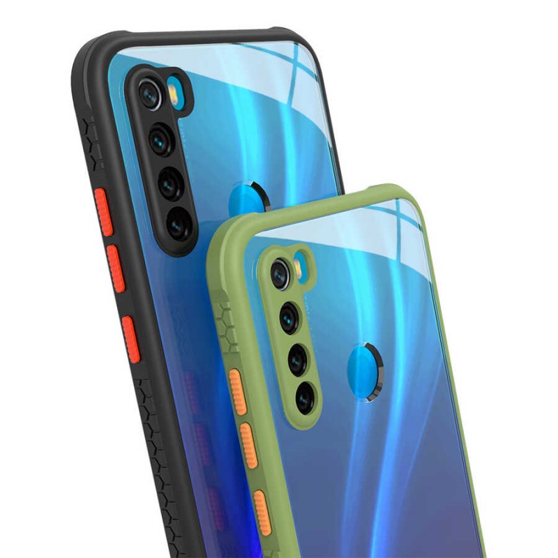 Bal-z Xiaomi Redmi Note 8 Kılıf ​​ Kaff Kapak
