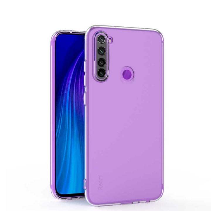 Xiaomi Redmi Note 8 Kılıf Zore Kamera Korumalı Süper Silikon Kapak