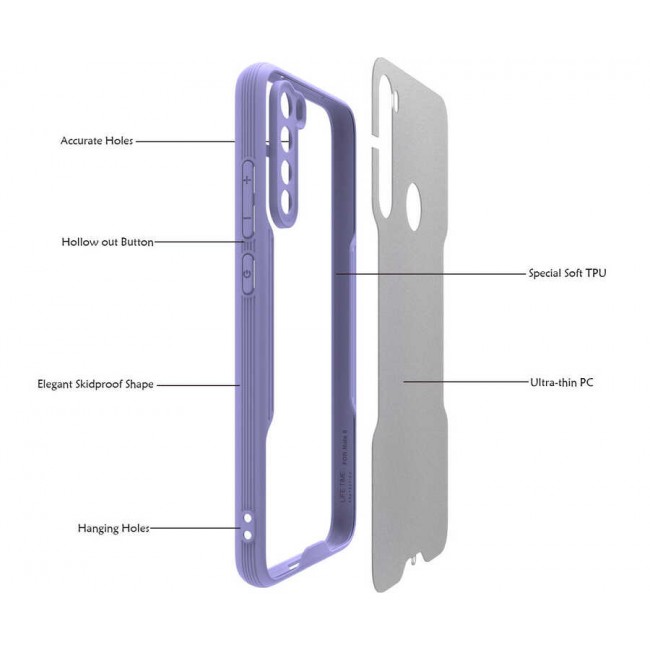 Xiaomi Redmi Note 8 Kılıf Zore Parfe Kapak Xiaomi Redmi Note 8 Kılıf Zore Parfe Kapak