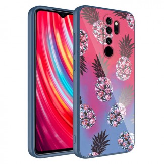 Xiaomi Redmi Note 8 Pro Kılıf Kamera Korumalı Desenli Sert Silikon Zore Epoksi Kapak Xiaomi Redmi Note 8 Pro Kılıf Kamera Korumalı Desenli Sert Silikon Zore Epoksi Kapak