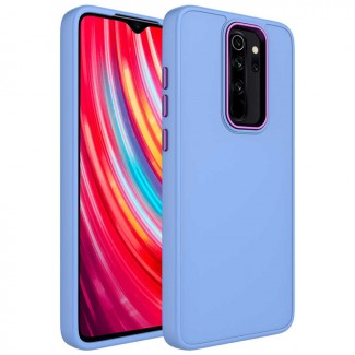 Xiaomi Redmi Note 8 Pro Kılıf Metal Çerçeve ve Buton Tasarımlı Silikon Zore Luna Kapak Xiaomi Redmi Note 8 Pro Kılıf Metal Çerçeve ve Buton Tasarımlı Silikon Zore Luna Kapak