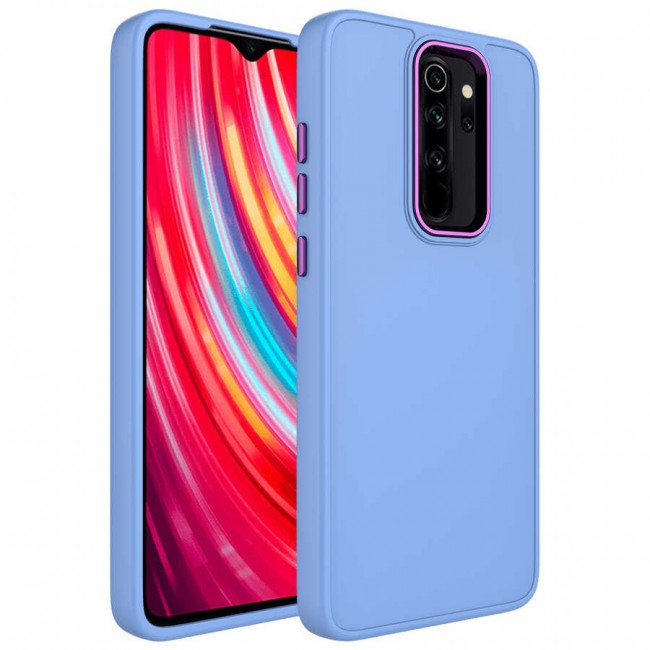 Xiaomi Redmi Note 8 Pro Kılıf Metal Çerçeve ve Buton Tasarımlı Silikon Zore Luna Kapak Xiaomi Redmi Note 8 Pro Kılıf Metal Çerçeve ve Buton Tasarımlı Silikon Zore Luna Kapak
