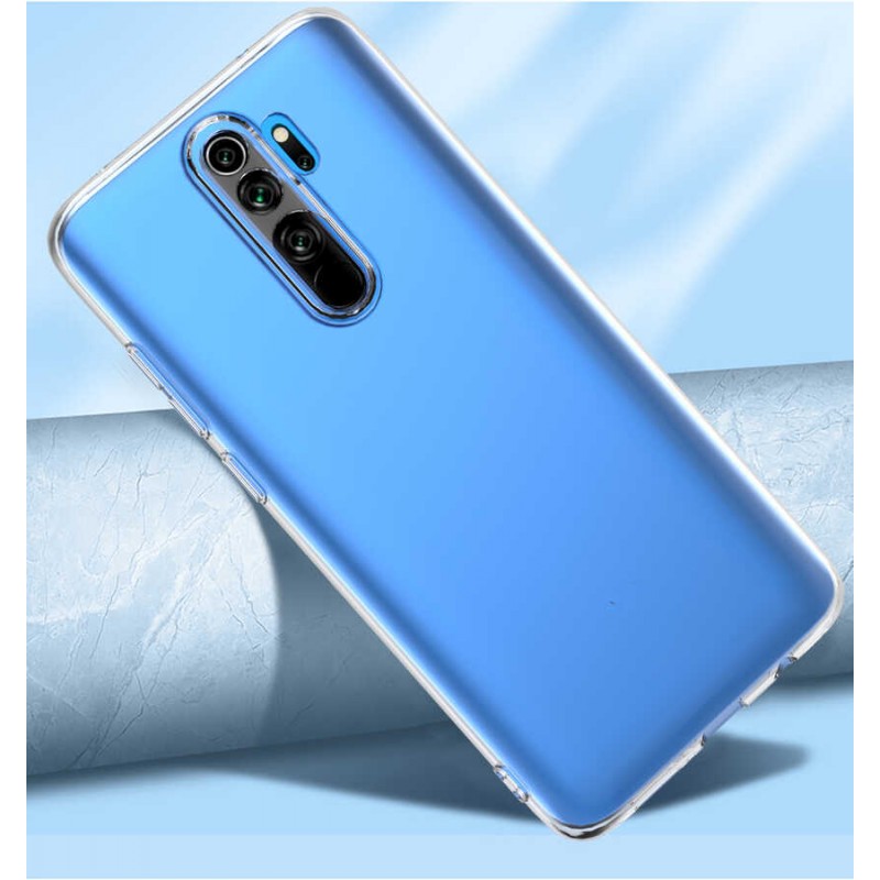 Bal-z Xiaomi Redmi Note 8 Pro Kılıf  Kamera Korumalı Süper Silikon Kapak