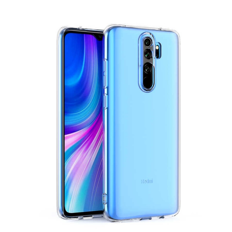 Bal-z Xiaomi Redmi Note 8 Pro Kılıf  Kamera Korumalı Süper Silikon Kapak