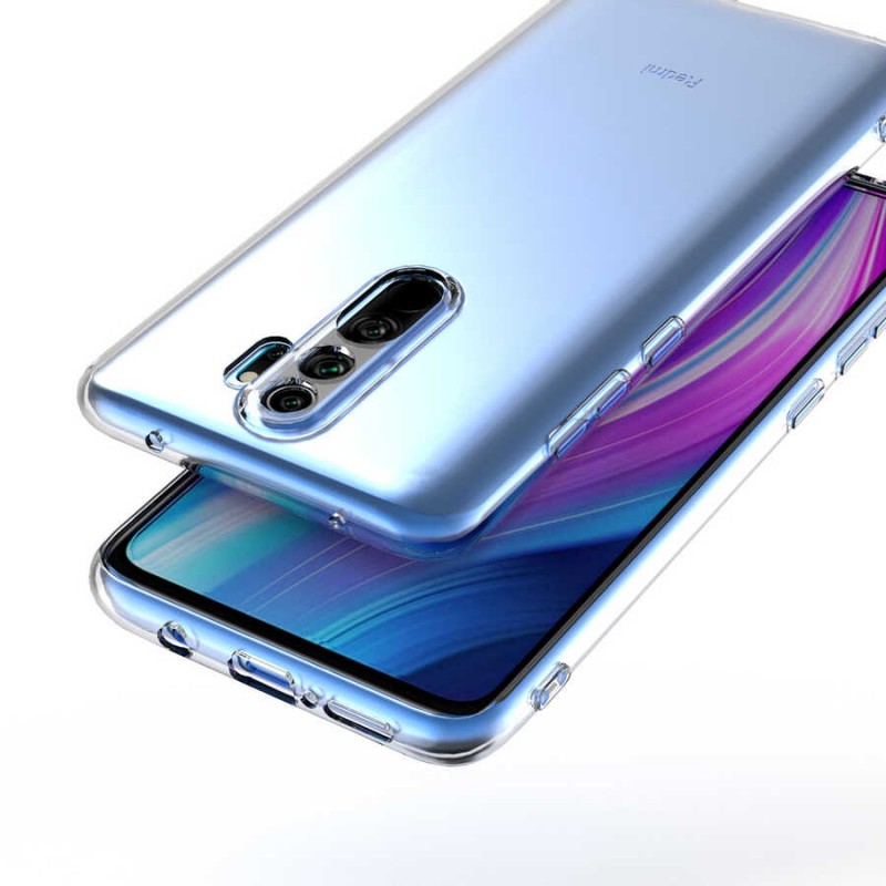 Bal-z Xiaomi Redmi Note 8 Pro Kılıf  Kamera Korumalı Süper Silikon Kapak