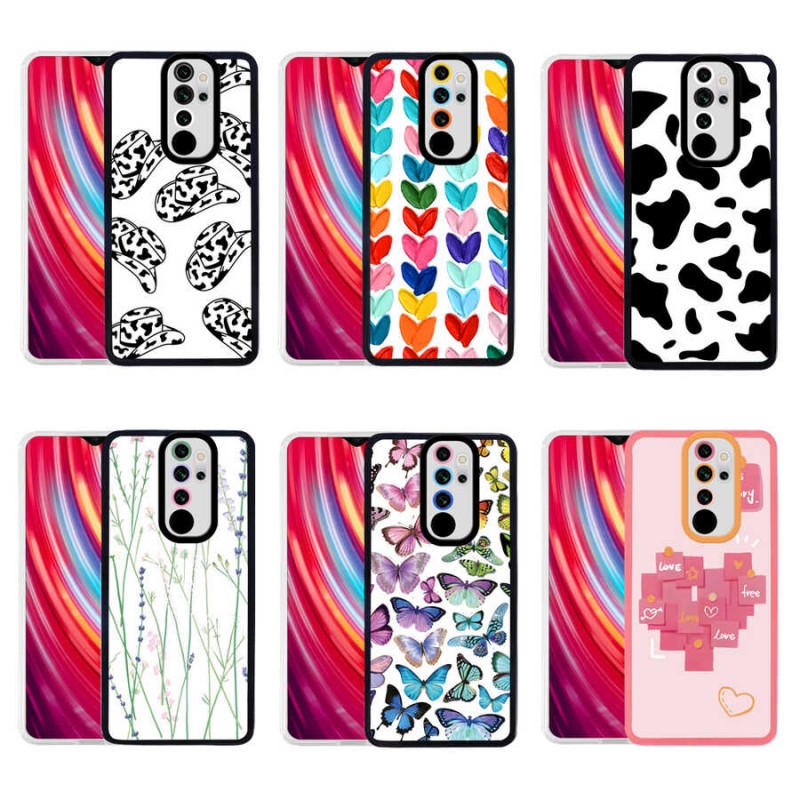 Bal-z Xiaomi Redmi Note 8 Pro Kılıf  M-Fit Desenli Kapak