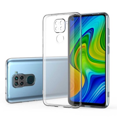 Bal-z Xiaomi Redmi Note 9 Kılıf  Kamera Korumalı Süper Silikon Kapak