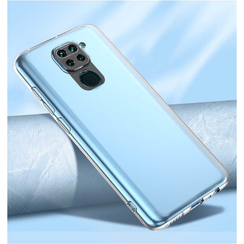 Bal-z Xiaomi Redmi Note 9 Kılıf  Kamera Korumalı Süper Silikon Kapak