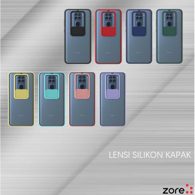 Xiaomi Redmi Note 9 Kılıf Zore Lensi Kapak Xiaomi Redmi Note 9 Kılıf Zore Lensi Kapak