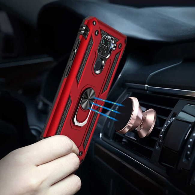 Xiaomi Redmi Note 9 Kılıf Zore Vega Kapak