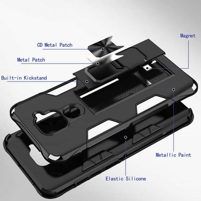 Xiaomi Redmi Note 9 Kılıf Zore Volve Kapak Xiaomi Redmi Note 9 Kılıf Zore Volve Kapak