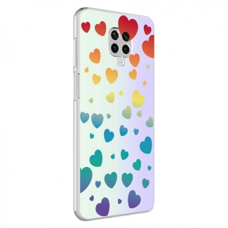 Xiaomi Redmi Note 9 Pro 5G Kılıf Zore M-Blue Desenli Kapak Xiaomi Redmi Note 9 Pro 5G Kılıf Zore M-Blue Desenli Kapak