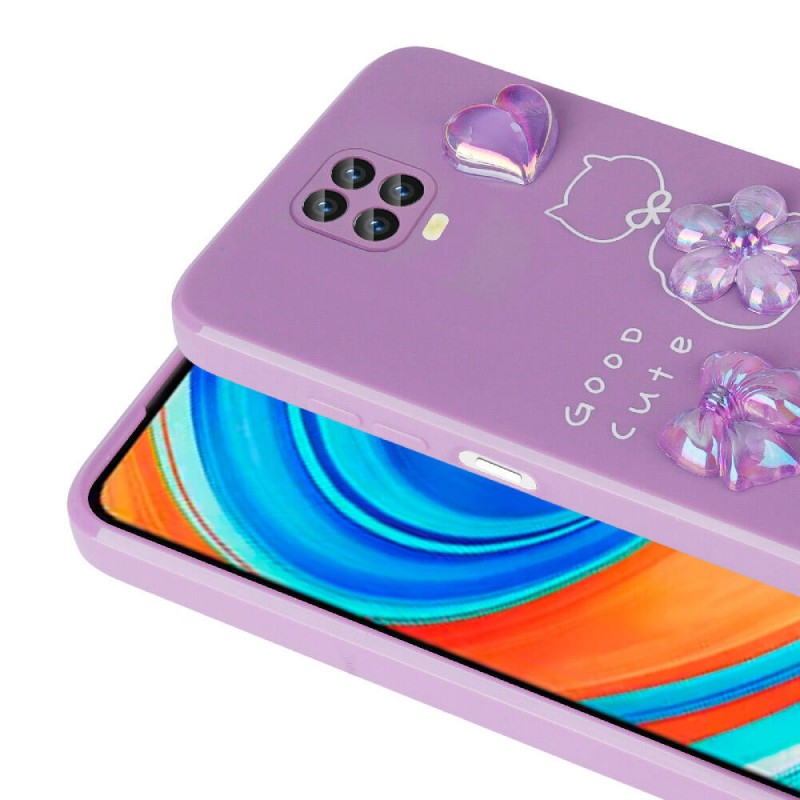 Bal-z Xiaomi Redmi Note 9 Pro Kılıf Kabartma Figürlü Parlak  Toys Silikon Kapak