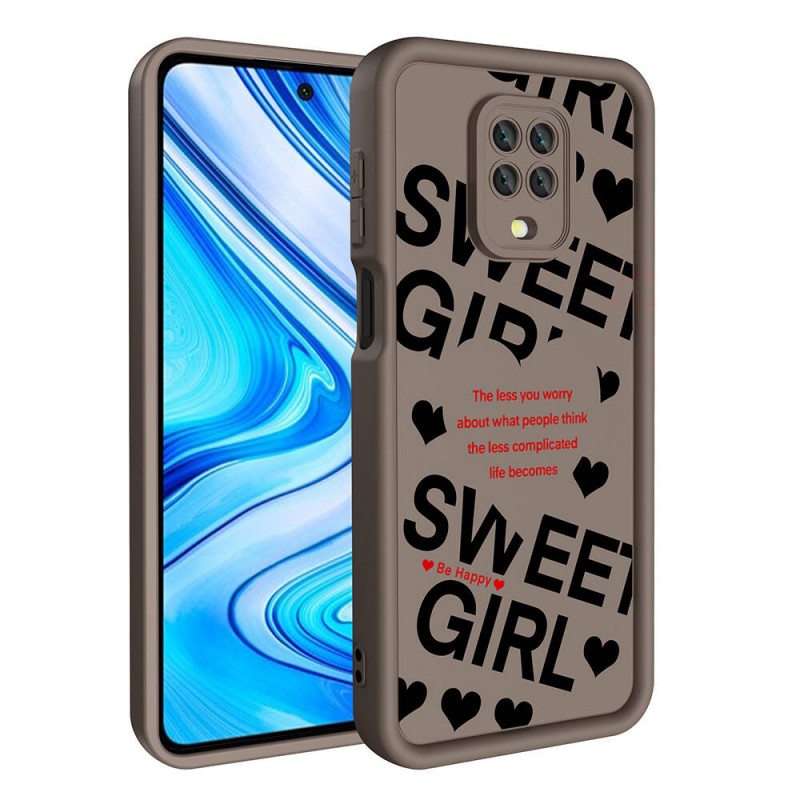 Bal-z Xiaomi Redmi Note 9 Pro Kılıf Kamera Korumalı Baskılı Arka Yüzey  Klas Kapak