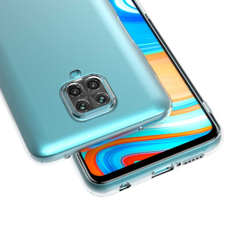 Bal-z Xiaomi Redmi Note 9 Pro Kılıf  Kamera Korumalı Süper Silikon Kapak