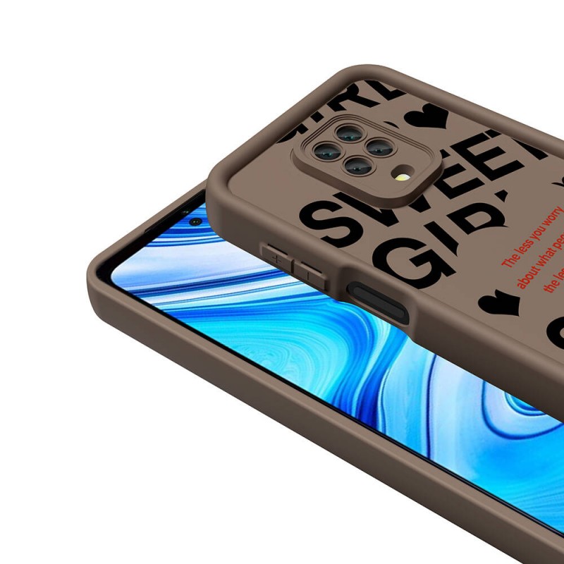 Bal-z Xiaomi Redmi Note 9S Kılıf Kamera Korumalı Baskılı Arka Yüzey  Klas Kapak