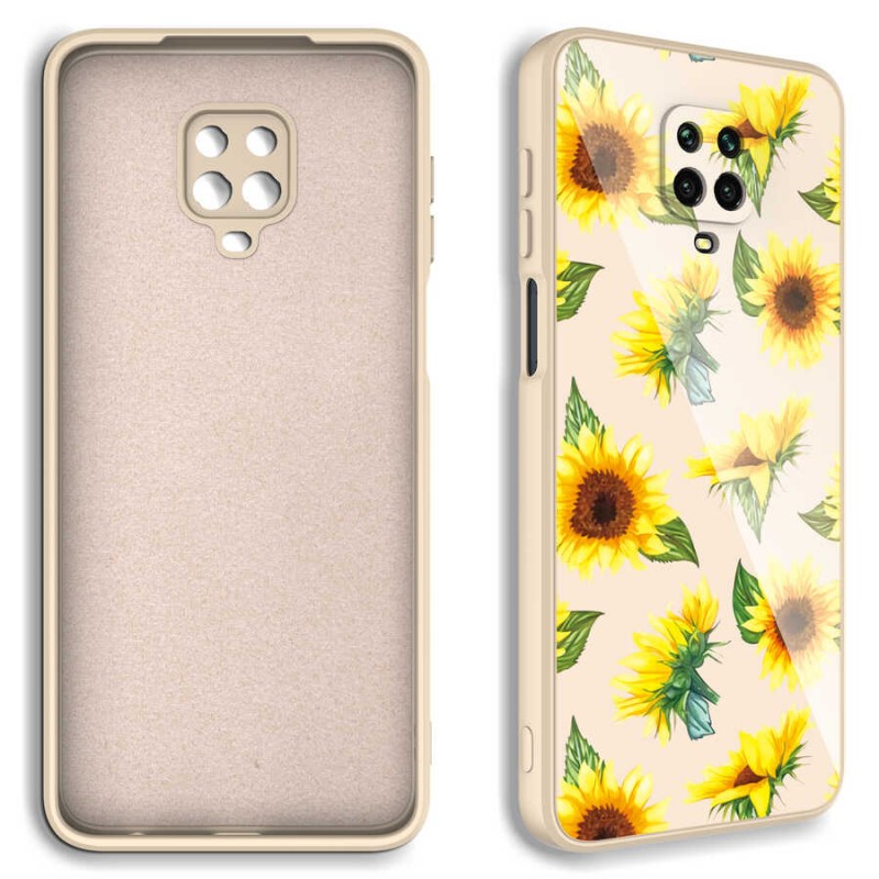 Bal-z Xiaomi Redmi Note 9S Kılıf Kamera Korumalı Desenli Sert Silikon  Epoksi Kapak