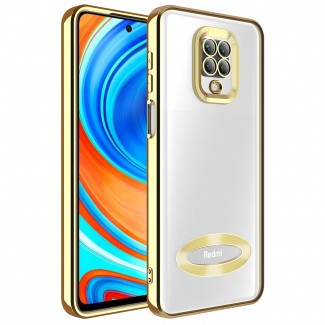 Xiaomi Redmi Note 9S Kılıf Kamera Korumalı Logo Gösteren Zore Omega Kapak Xiaomi Redmi Note 9S Kılıf Kamera Korumalı Logo Gösteren Zore Omega Kapak