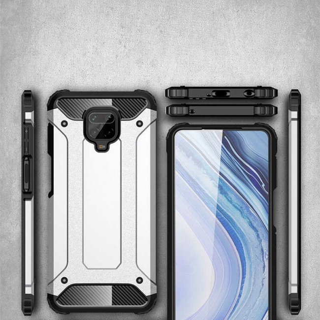 Xiaomi Redmi Note 9S Kılıf Zore Crash Silikon Kapak Xiaomi Redmi Note 9S Kılıf Zore Crash Silikon Kapak