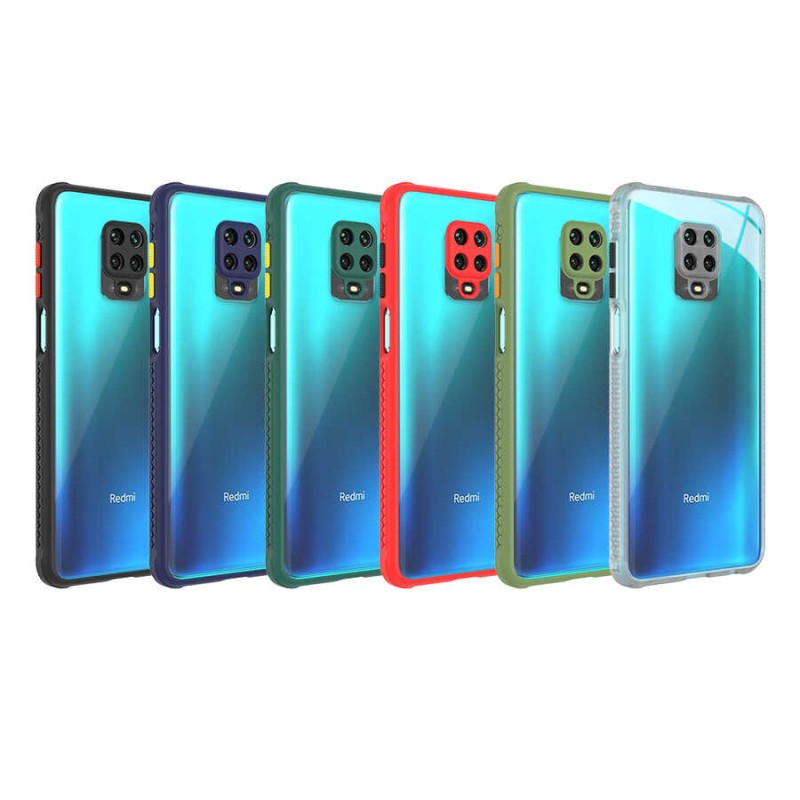 Bal-z Xiaomi Redmi Note 9S Kılıf ​​ Kaff Kapak