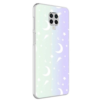 Bal-z Xiaomi Redmi Note 9S Kılıf  M-Blue Desenli Kapak