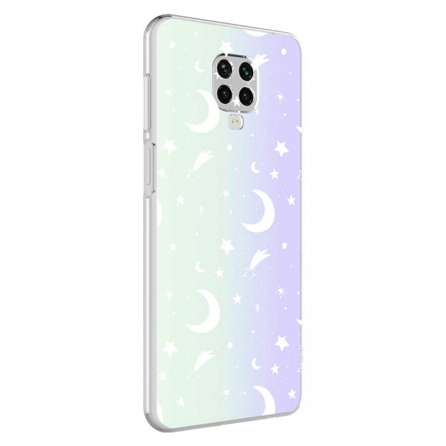 Xiaomi Redmi Note 9S Kılıf Zore M-Blue Desenli Kapak Xiaomi Redmi Note 9S Kılıf Zore M-Blue Desenli Kapak