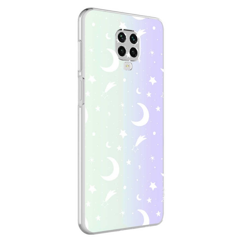 Bal-z Xiaomi Redmi Note 9S Kılıf  M-Blue Desenli Kapak