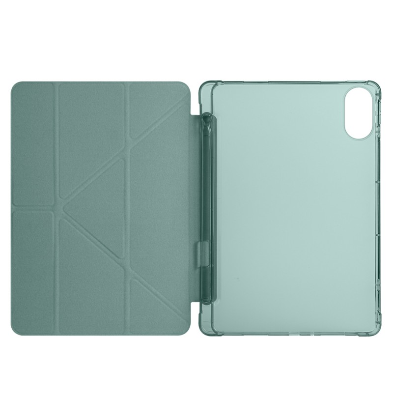 Bal-z Xiaomi Redmi Pad 2 Kılıf  Tri Folding Kalem Bölmeli Standlı Kılıf