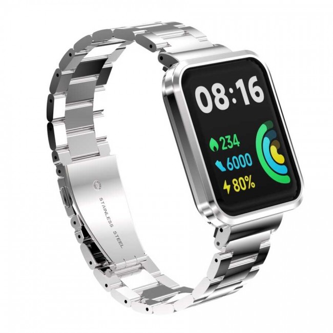 Xiaomi Redmi Watch 2 Lite Zore KRD-60 Metal Kordon Xiaomi Redmi Watch 2 Lite Zore KRD-60 Metal Kordon