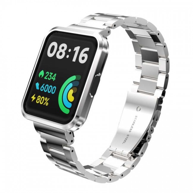 Xiaomi Redmi Watch 2 Lite Zore KRD-60 Metal Kordon Xiaomi Redmi Watch 2 Lite Zore KRD-60 Metal Kordon