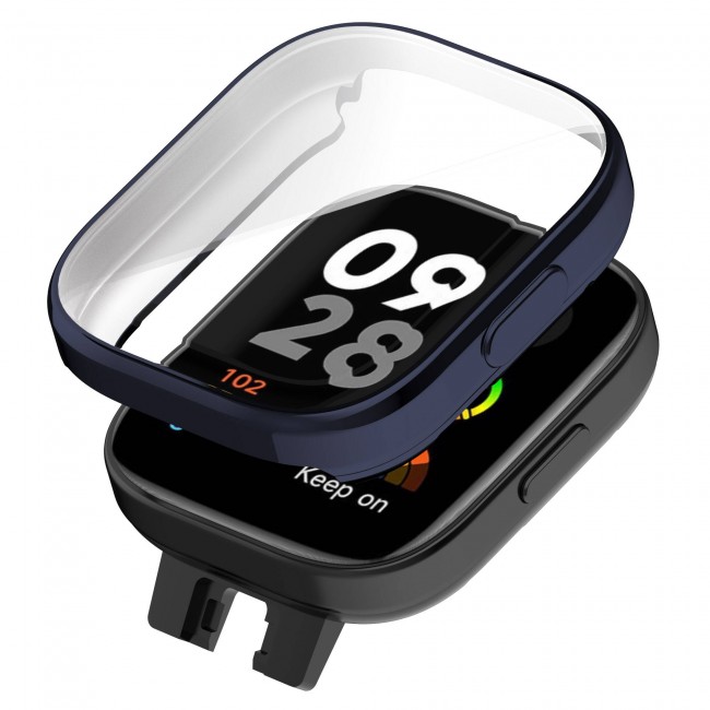 Xiaomi Redmi Watch 3 360 Derece Korumalı Kasa ve Ekran Koruyucu Zore Watch Gard 30 Xiaomi Redmi Watch 3 360 Derece Korumalı Kasa ve Ekran Koruyucu Zore Watch Gard 30