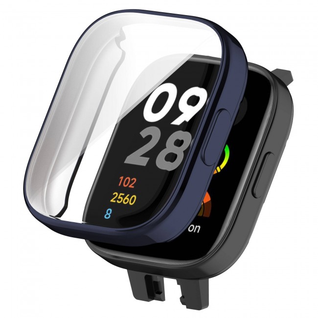 Xiaomi Redmi Watch 3 360 Derece Korumalı Kasa ve Ekran Koruyucu Zore Watch Gard 30 Xiaomi Redmi Watch 3 360 Derece Korumalı Kasa ve Ekran Koruyucu Zore Watch Gard 30