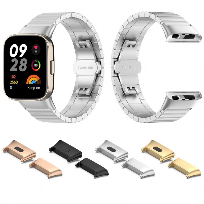 Xiaomi Redmi Watch 3 Metal Kordon Dönüştürücü Xiaomi Redmi Watch 3 Metal Kordon Dönüştürücü