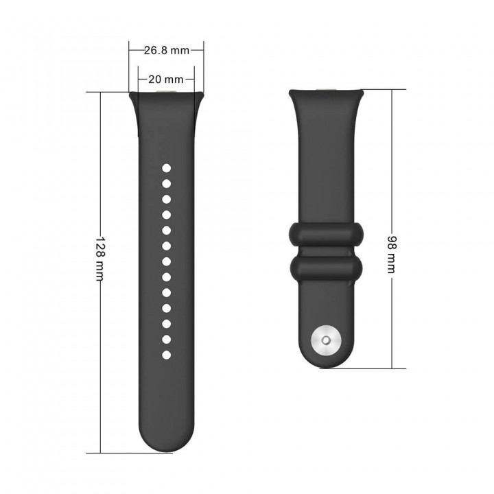 Xiaomi Redmi Watch 4 Zore KRD-109 Silikon Kordon