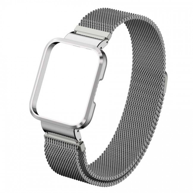 Xiaomi Redmi Watch (Mi Watch Lite) Zore KRD-58 Metal Kordon Xiaomi Redmi Watch (Mi Watch Lite) Zore KRD-58 Metal Kordon