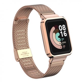 Xiaomi Redmi Watch (Mi Watch Lite) Zore KRD-59 Metal Kordon Xiaomi Redmi Watch (Mi Watch Lite) Zore KRD-59 Metal Kordon