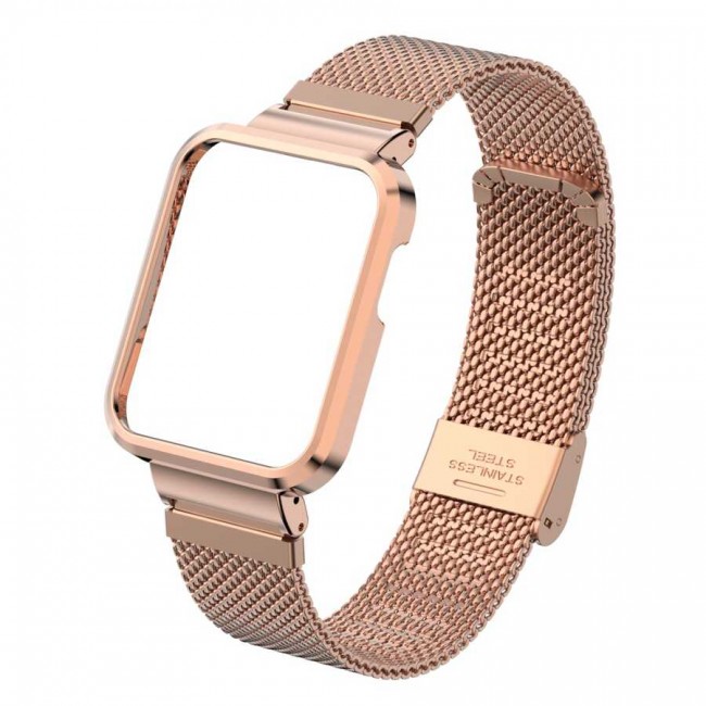 Xiaomi Redmi Watch (Mi Watch Lite) Zore KRD-59 Metal Kordon Xiaomi Redmi Watch (Mi Watch Lite) Zore KRD-59 Metal Kordon